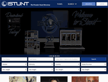 Tablet Screenshot of istunt.com